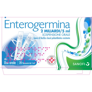 Enterogermina Sospensione Orale 20 flaconi 5 ml | FarmaLùmina