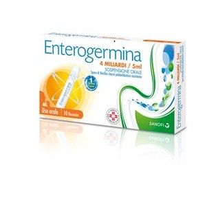 Enterogermina Sospensione Orale 10 flaconcini | FarmaLùmina