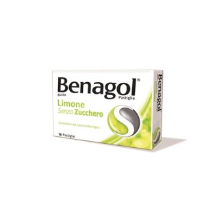 Benagol Gola Pastiglie Gusto Limone Senza Zucchero 16 pz | FarmaLùmina