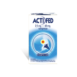 Actifed 2,5 mg + 60 mg Compresse 12 pz | FarmaLùmina