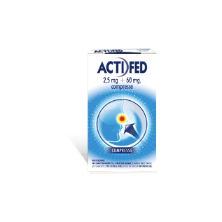 Actifed 2,5 mg + 60 mg Compresse 12 pz | FarmaLùmina
