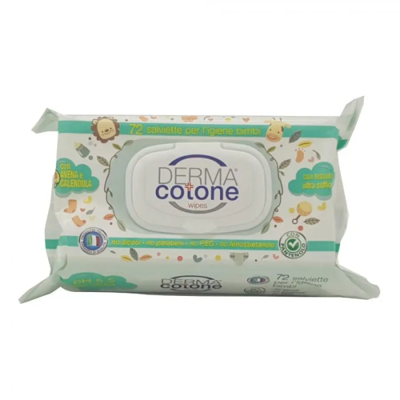 Dermacotone Salviettine Avena Calendula - Igiene Delicata