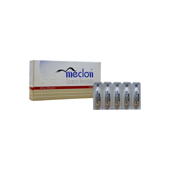 Meclon Ovuli 100 mg + 500 mg 10 pezzi