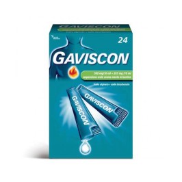 Gaviscon Sospensione Orale Aroma Menta 24 pz | FarmaLùmina