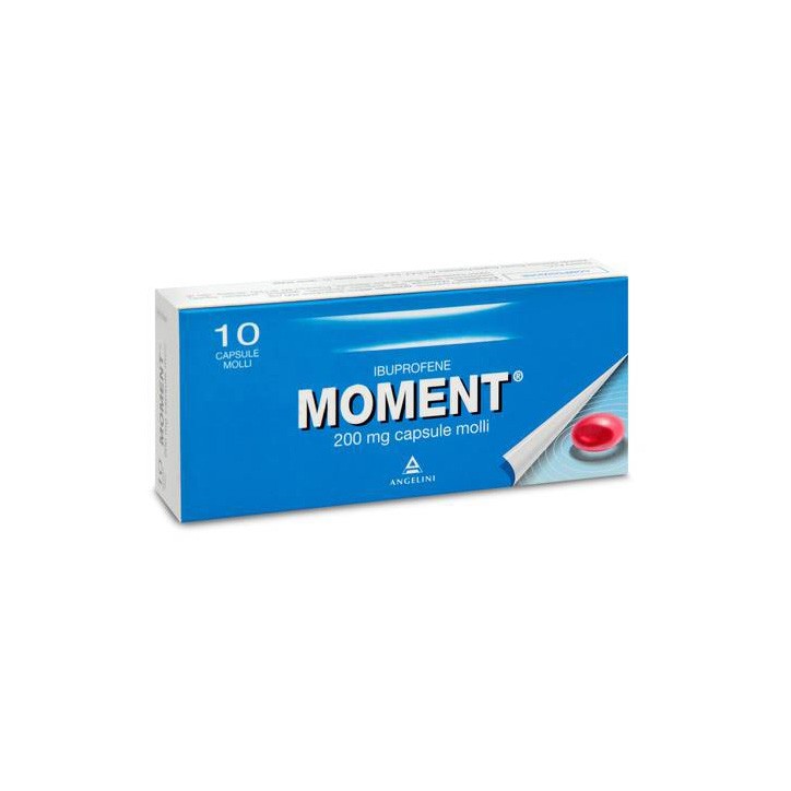 Moment Capsule Molli 200 mg 10 pezzi