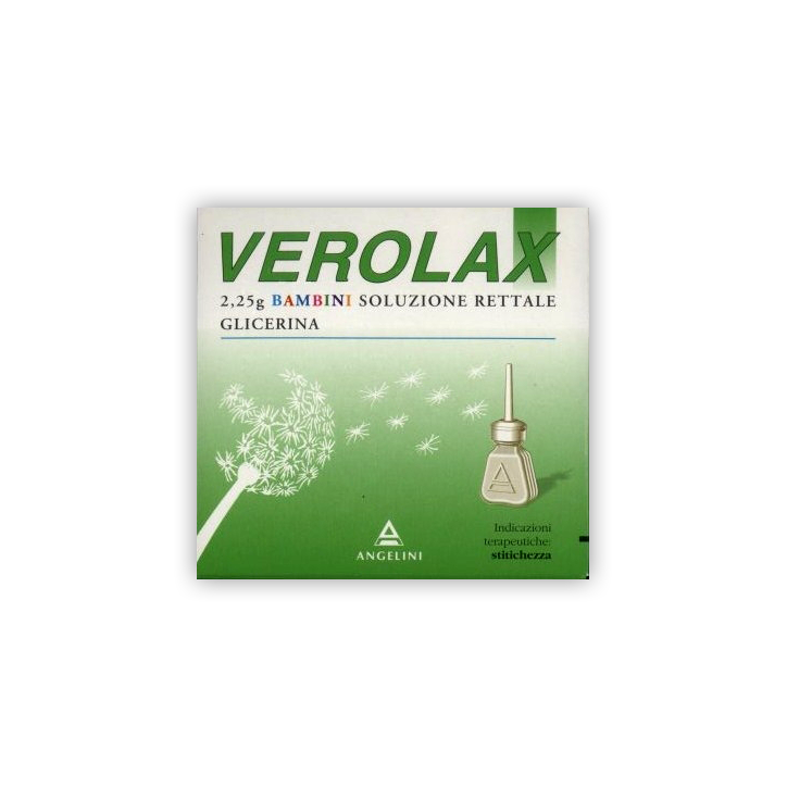 Verolax 3 g Bambini Soluzione Rettale 6 Contenitori Monodose
