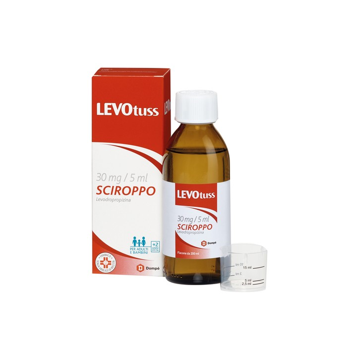 Levotuss Sciroppo 30 mg/5 ml 200 ml