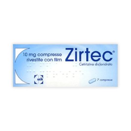 Zirtec 10 mg Compresse Rivestite con Film 7 pz | FarmaLùmina