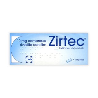 Zirtec 10 mg Compresse Rivestite con Film 7 pz | FarmaLùmina