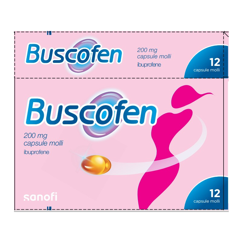 Buscofen 200 mg Capsule Molli 12 pz | FarmaLùmina