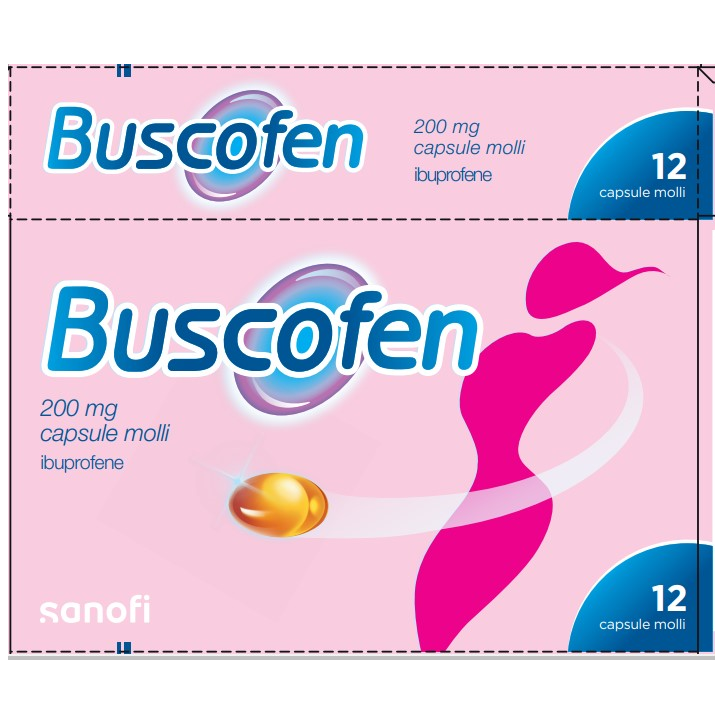 Buscofen Capsule Molli 200 mg 12 pezzi