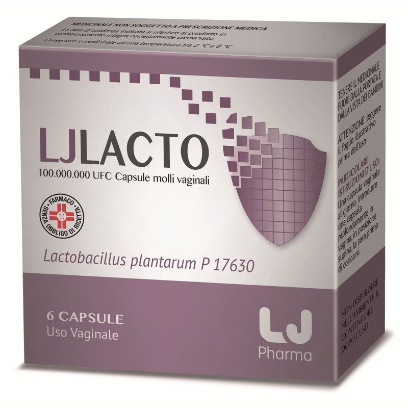 Ljlacto Capsule Molli Vaginali 6 capsule | FarmaLùmina