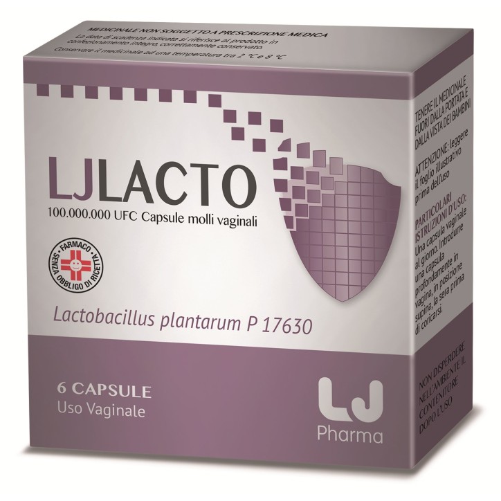 Ljlacto Capsule Molli Vaginali 6 capsule