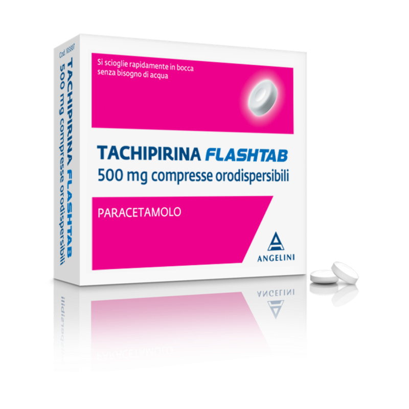 Tachipirina Flashtab 500 mg 16 compresse | FarmaLùmina