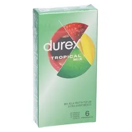Durex Tropical Easy On - Preservativi Aromatizzati 6pz