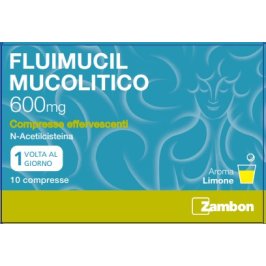 Fluimucil Mucolitico 600 mg 10 pz | FarmaLùmina