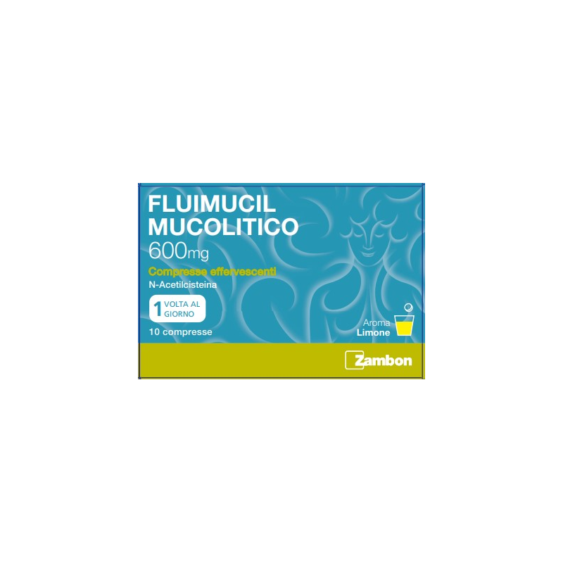 Fluimucil Mucolitico 600 mg 10 pz | FarmaLùmina