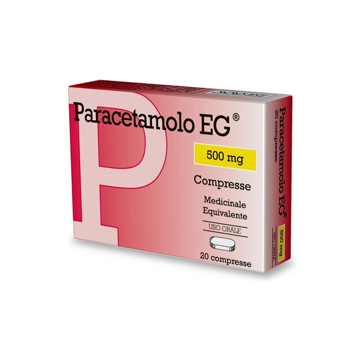 Paracetamolo EG 500 mg Compresse 20 pezzi