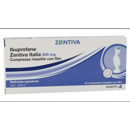 Zentiva Ibuprofene 200 mg 12 pz | FarmaLùmina