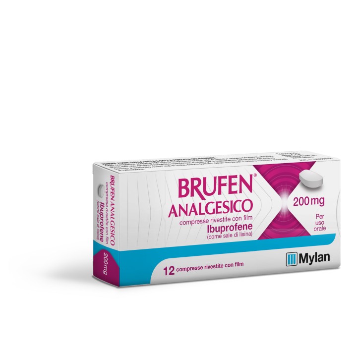 Brufen Compresse Rivestite con Film 200 mg 12 pezzi