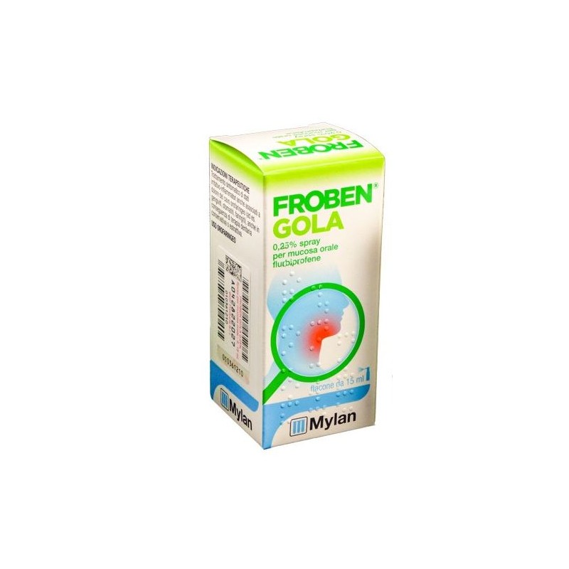 Froben Gola Spray per Mucosa Orale 15 ml | FarmaLùmina