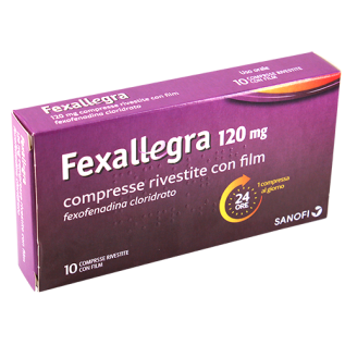 Fexallegra Compresse Rivestite 120 mg 10 pz | FarmaLùmina