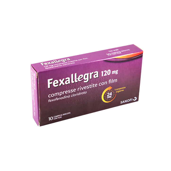 Fexallegra Compresse Rivestite con Film 120 mg 10 pezzi