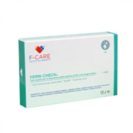 F-Care Ferri Check - Test Rapido per Carenza di Ferro