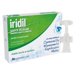 Iridina Gocce Oculari 10 amp 0,5 ml | FarmaLùmina