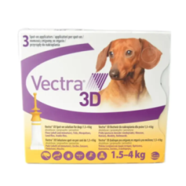 Vectra 3D Antiparassitario per Cani - Trattamento Pulci e Zecche