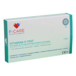 F CARE TEST RAPIDO VIT D - Rilevazione Vitamina D Facile e Veloce