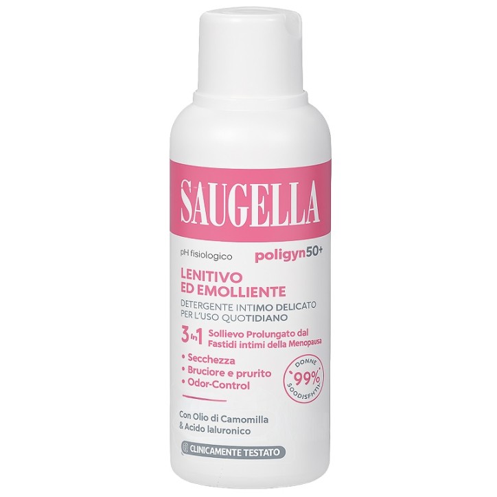 Saugella Poligyn Detergente Intimo Lenitivo ed Emolliente 250 ml