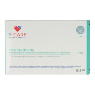 F CARE THYRO-CHECK - Test per la Tiroide Sotto Attiva