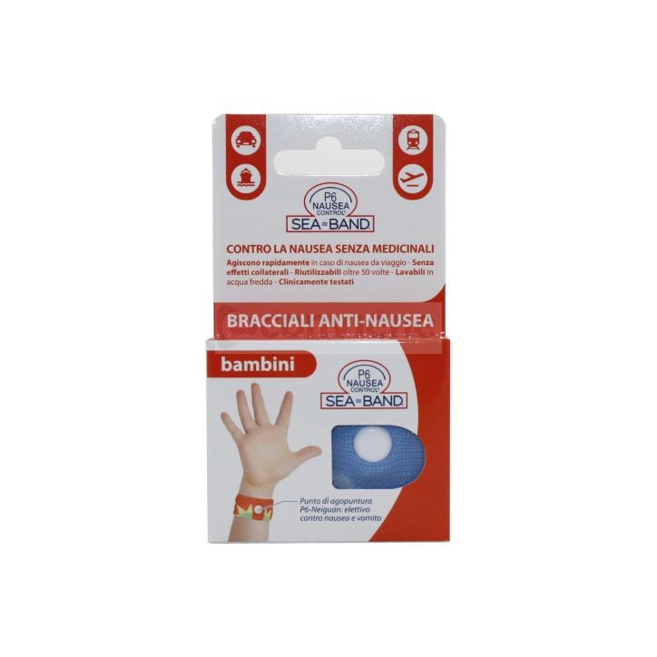 P6 Nausea Control Bracciale Anti Nausea per Bambini 2 pezzi