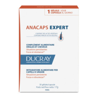 Ducray Anacaps Expert - Integratore Capelli e Unghie