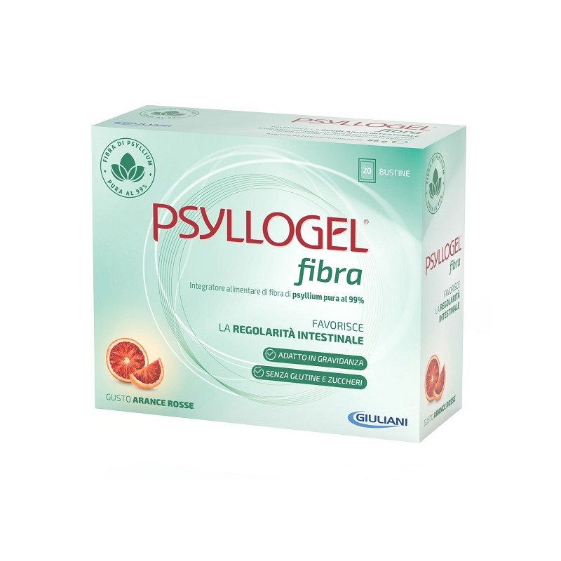 Psyllogel Fibra Arance Rosse 20 bustine | FarmaLùmina