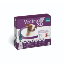 Vectra 3D Spot-On per Cani 4-10 Kg - Protezione Contro Parassiti