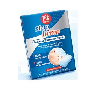 PIC Stop Hemo Tampone Emostatico Sterile 5 buste | FarmaLùmina