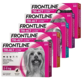 FRONTLINE TRI-ACT 3PIP per Cani - Protezione Efficace