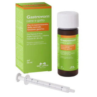 GASTROVOM Cane Gatto Gel 50ml - Mangime Complementare