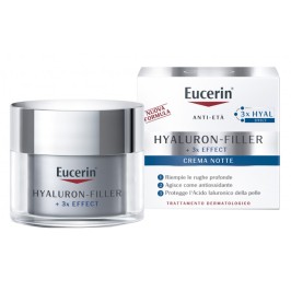 Eucerin Hyaluron-Filler Crema Notte 50 ml | FarmaLùmina
