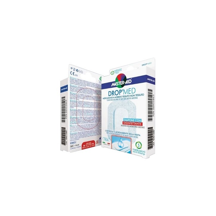 Master Aid Drop Med Medicazione Adesiva 15x17 3 pezzi