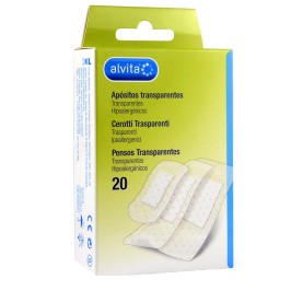 Alvita Cerotto Trasparente 20 pz | FarmaLùmina