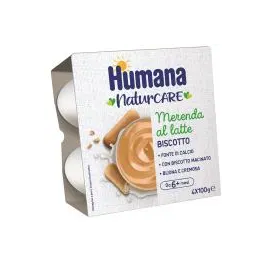 HUMANA MERENDA BISCOTTO 4PZ - Merenda per Bambini