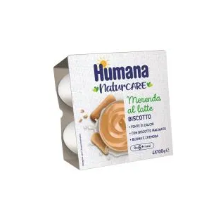 HUMANA MERENDA BISCOTTO 4PZ - Merenda per Bambini
