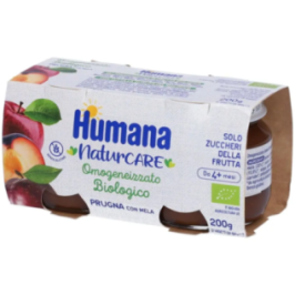 Humana Omogeneizzato Biologico Prugna - 2x100g | Sicurezza e Gusto per