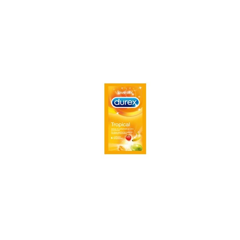 Durex Tropical Easy On 6 pz | FarmaLùmina