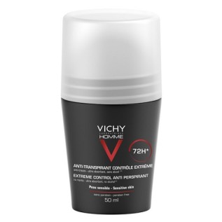 Vichy Homme Deo Roll-On Anti-Traspirante 50 ml | FarmaLùmina