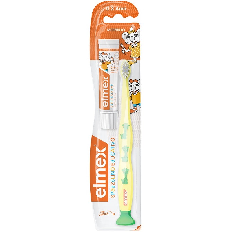 Elmex Spazzolino Bimbi Educativo New 0-3 anni | FarmaLùmina