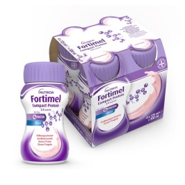 Fortimel Compact Protein Fragola 125 ml | FarmaLùmina
